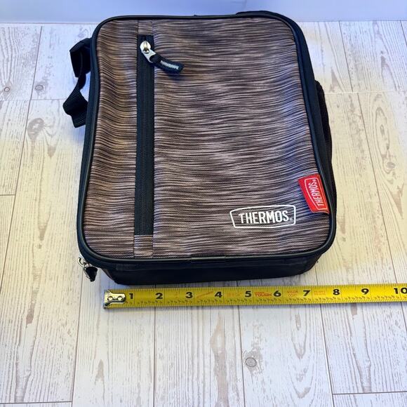 Thermos Insulated Lunch Bag – Black & Grey-square - Picture 11 of 12